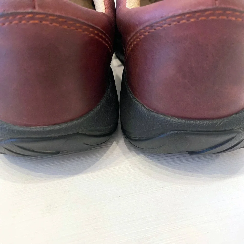Women's‎ Keen Presidio Burgundy Leather Outdoor Comfort Shoes Sneakers Size 5.5